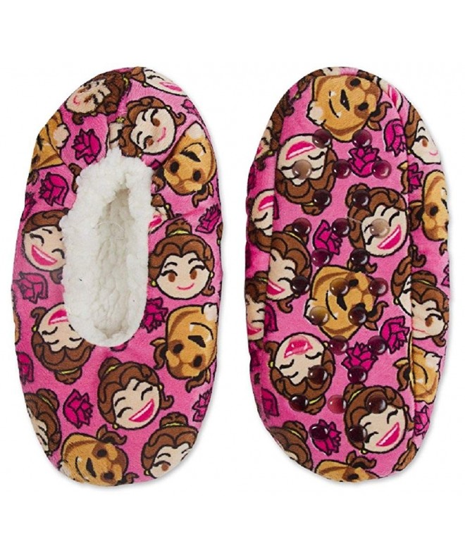 Slippers Beauty and The Beast Emoji Silky Suede Babba Slippers S/M - CP186WZAONY $21.51