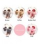 Slippers Toddler Mouse Slippers Girls Boys Cute Cartoon Fleece Elastic Band - Rubber Red - CB18I459ZEW $28.13