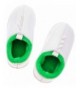 Slippers Unisex Toddler Kids Slippers Shoes for Boys Girls Indoor House Bedroom - White - CE18HQDZ094 $19.28