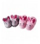 Slippers Cartoon Slippers Toddler Non slip Lightweight - Pink Bunny Rabbit (9-10.5 M Us Little Kid) - CH12MOQK7LB $23.78