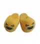 Slippers Kid's Emoji Slippers - Plush - Non-Skid - Unisex - Bonus Emoji Pen - Great Gift - Lol With Tears - C11893Y39K7 $22.59