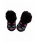 Slippers Black Cat Girls Slipper Socks Medium/Large - CB18L9S4TOT $31.75