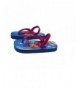 Slippers Little Girl's Dora Flip Flops Blue - CR182OQDAEZ $18.44