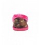 Slippers Girl's Camo Slide Slippers - Fleece - Faux Fur - Mossy Oak - Pink - CU11EZL1AJV $28.61