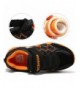 Sneakers Kids Outdoor Sneakers Strap Athletic Running Shoes - Orange/Black - CW12NVY34TK $37.07