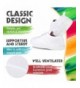 Sneakers Girls Canvas Fashion Sneaker - Lace up - Breathable - Rubber Sole - White (V3) - C118L4Q63QQ $23.06