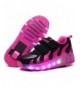 Sneakers Roller Shoes Skates Children - Jd031-rose-single Wheel - CA12MYOKCPV $65.48