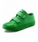Sneakers Boy's Girl's High-Top Casual Strap Canvas Sneaker(Toddler/Little Kid/Big Kid) - Green(low Top) - C1187DZCOD4 $29.95