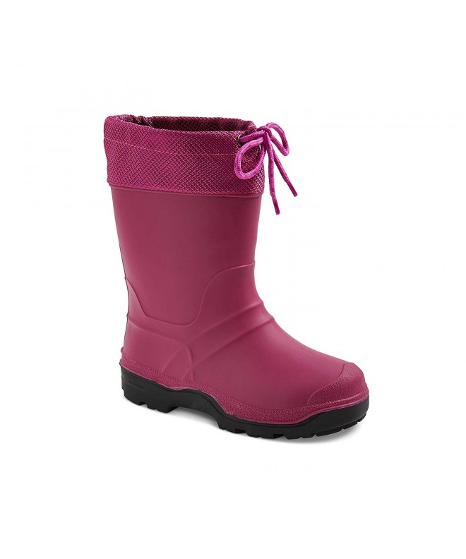 Boots Icestorm Winter Boots. Boys and Girls - 25 Degree Fahrenheit Waterproof Boots - Pink - CD12O7VY1H2 $34.65
