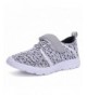 Sneakers Kids Lightweight Breathable Sneakers Easy Walk Casual Sport Shoes for Boys Girls - Grey - CH186DXL0R0 $30.02