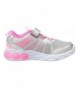 Sneakers Kids' Sr Lighted Kylie Sneaker - Pink/Metallic - C0180ULEHY4 $68.46