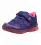 Sneakers Kids' Made 2 Play Lighted Neo Sneaker - Navy/Pink - CS189WRMK6I $94.90