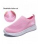 Sneakers Kids Lightweight Knit Running Shoes Breathable Sneakers - Pink5 - CS180E0DUK5 $44.17