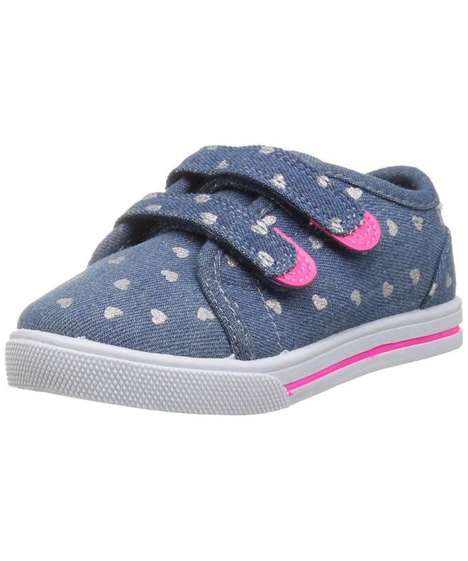 Sneakers Kids' Nikki2 Girl's Casual Sneaker - Blue - CD12O6J2GNA $44.75
