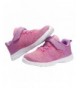 Sneakers Boys and Girls Fashion Sneakers Casual Sport Shoes(Toddler/Little Kids/Big Kids) - Purple/Pink - CX180LCXZMZ $28.58