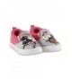Sneakers Toddler Girls Mickey and Minnie Mouse Gray Pink Canvas Shoe - CM18COO0WKR $59.19