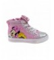 Sneakers Girls Minnie Mouse High Top Sneakers (Toddler/Little Kid) - Pink Bow - C618LLMCETL $63.13