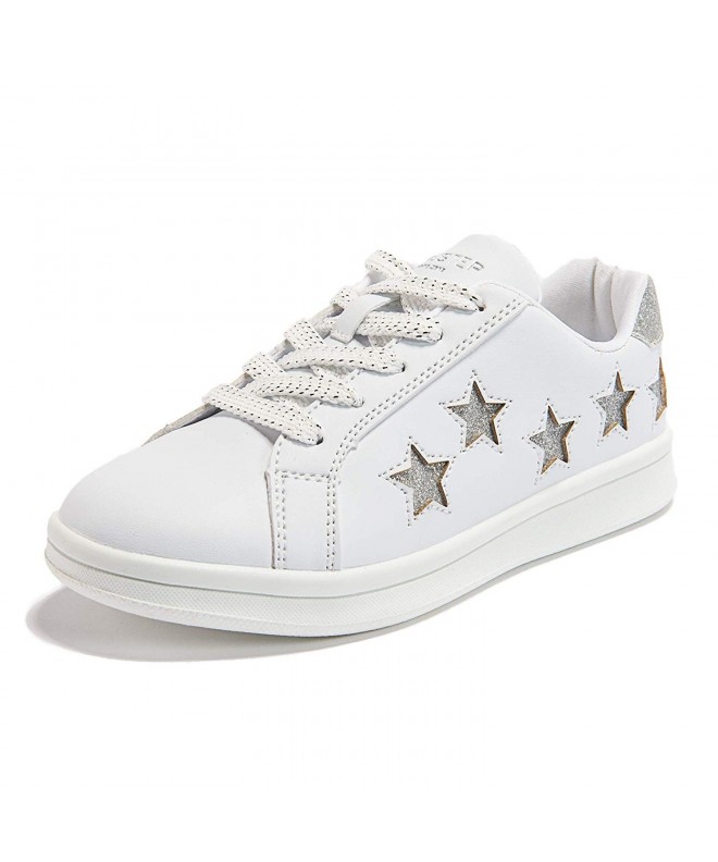 Sneakers Toddler/Little Kid Girl Classic Street Sneaker - Stars/White - CS18LSOAH6D $42.09