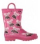 Boots Kids' CI-4002 Rain Boot - Pink - CF12EUL6ZWX $61.68
