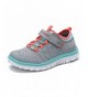 Sneakers Boys Girls Sneakers Casual Sports Running Shoes for Toddler Little Kids Big Kids - Lt Grey/Coral/Teal - CA18NITWUE3 ...