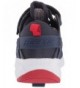 Racquet Sports Kids' Force X2 Tennis Shoe - Navy/Red - C618GAX63ZK $89.36