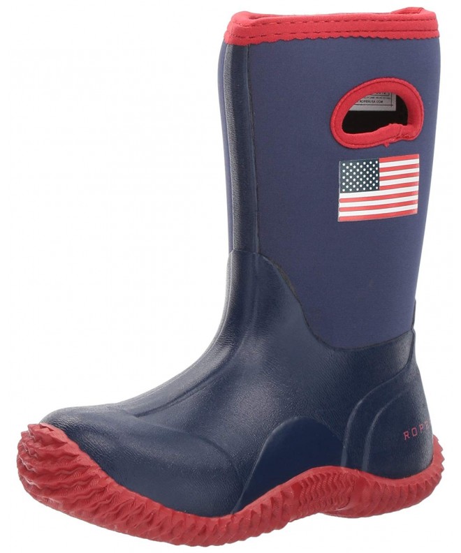 Boots Kids' Barnyard Patriot - Blue - CS17XQ7G7OD $92.26
