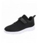 Sneakers Kid's Casual Lightweight Breathable Running Floral Sneakers Easy Walk Sport Shoes for Boys Girls - Black - CW18K66US...