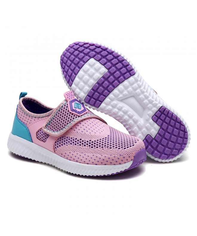 Sneakers Kid's Breathable Mesh Sneakers Loafer Athletic Shoes (Toddler/Little/Big Kid) - Pink/Lt.blue/Purple - CZ182W8KLQC $4...