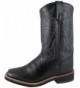 Boots Boys' Western Boot Square Toe Black 6 D(M) US - CM118FUIAPP $83.30