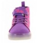 Sneakers Trolls Poppy Lighted Canvas Hi Top Sneaker/Shoes Toddler/Little Kid Pink/Purple - Pink Multi - C918HD9YWER $43.49