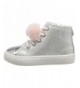 Sneakers Kids' Christa Sneaker - Silver - CJ189ON3XX9 $37.32