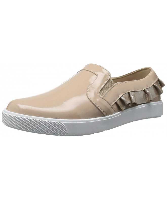 Sneakers Kids' Ruffled Slip-on Sneaker - Patent Blush - CW180NWCR3X $95.94