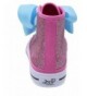 Sneakers Siwa Bow Sneaker High Top Silver or Pink Glitter Shoe for Girls Shoe Sizes10 - 11-12 - 13-1-1.5-2-3 - CU1808ZXX6T $6...