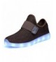 Sneakers Kids LED Light Up Shoes Dance Dazzle Sneaker for Boys Girls - Brown - CF18E30M0UK $56.02