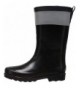 Boots Kids' Waterproof Classic Youth Size Rain Boots - Reflective Black - C712CO5ZK69 $51.04