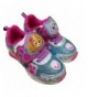Sneakers Paw Patrol Girls Light Up Sneaker Shoes with Skye and Everest Pink Blue - CI18O24TZA7 $59.79