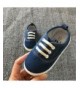Sneakers Girls Canvas Sneaker Slip-On Baby Boys Casual Fashion Boat Kids Shoes (Toddler/Little Kid) - Denim Blue - CT18GUG20W...