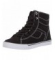 Sneakers Unisex Kids High-Top Fashion Sneakers - Cassatta Style - Black/White - CV17YSMGS0A $66.26