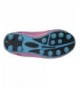 Sneakers Kids' Blossom FG Soccer Shoe Sneaker - Pink/Blue - CQ12G6DB5R3 $43.69
