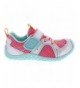 Sneakers Kids Girl's Marina (Toddler/Little Kid) Coral/Silver Quick-Dry Sneaker - CL18LY2MQ65 $79.02