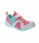 Sneakers Kids Girl's Marina (Toddler/Little Kid) Coral/Silver Quick-Dry Sneaker - CL18LY2MQ65 $79.02