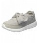 Sneakers Kids Girl's Barb2 Grey Casual Sneaker - Grey - C0189OQH482 $33.55