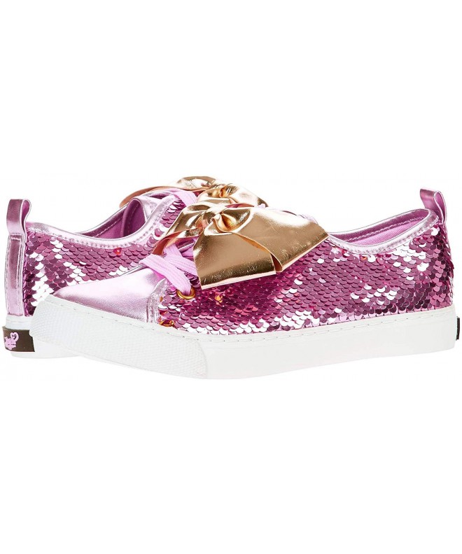 Sneakers Kids' Reverse Sequins Oxford Sneaker - Pink - CF18C27L2R4 $73.43