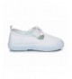 Sneakers Maxu Kid T Strap White Canvas Sneakers - White - C712GZQK5CH $29.85