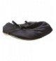 Sneakers Girls' Soft Satin Ballet Slipper Shoe - Black - CW11GB8AZVF $19.29