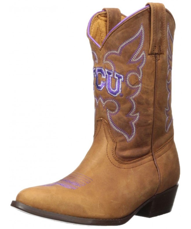 Boots NCAA Boys Texas Christian Boys Boot - Honey - C111HX883EJ $93.52