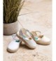 Sneakers Kids Espadrilles - Cotton and Jute Sole - Stylish Shoe for Baby/Toddler/Kid - Gold - CO1838ORR54 $50.12