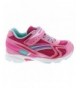 Sneakers Kids Girl's Glitz (Toddler/Little Kid) Hot Pink/Mint Sneaker - CF18D3W4IYQ $85.61