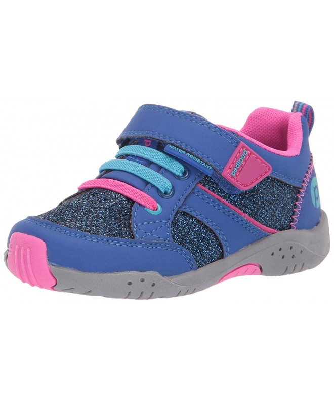 Sneakers Unisex Kids' Justice Sneaker - Blue Fuchsia - CD18HI0U06Z $84.03