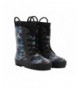 Boots Boys Camo Reflective Neoprene Sneaker Rain Boots - Blue Camo - CD180OLYE35 $75.76